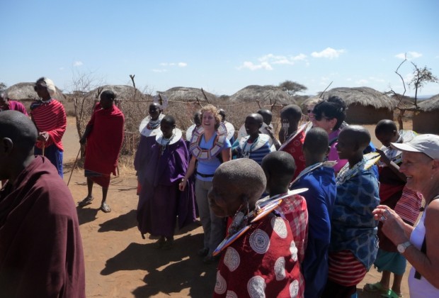 Begegnung in Olpopongi, Tansania 