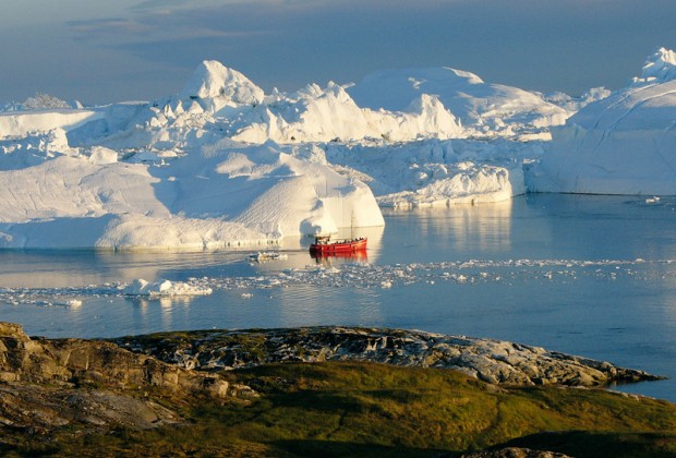 Bootsausflug im Eisfjord