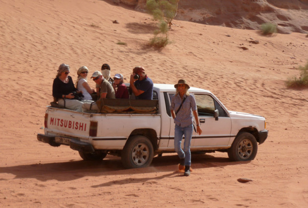 Offroad unterwegs im Wadi Rum