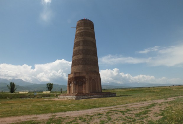 Der Burana-Turm in Kirgistan